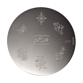 Konad Stamping Nail Art Image Plate - M76