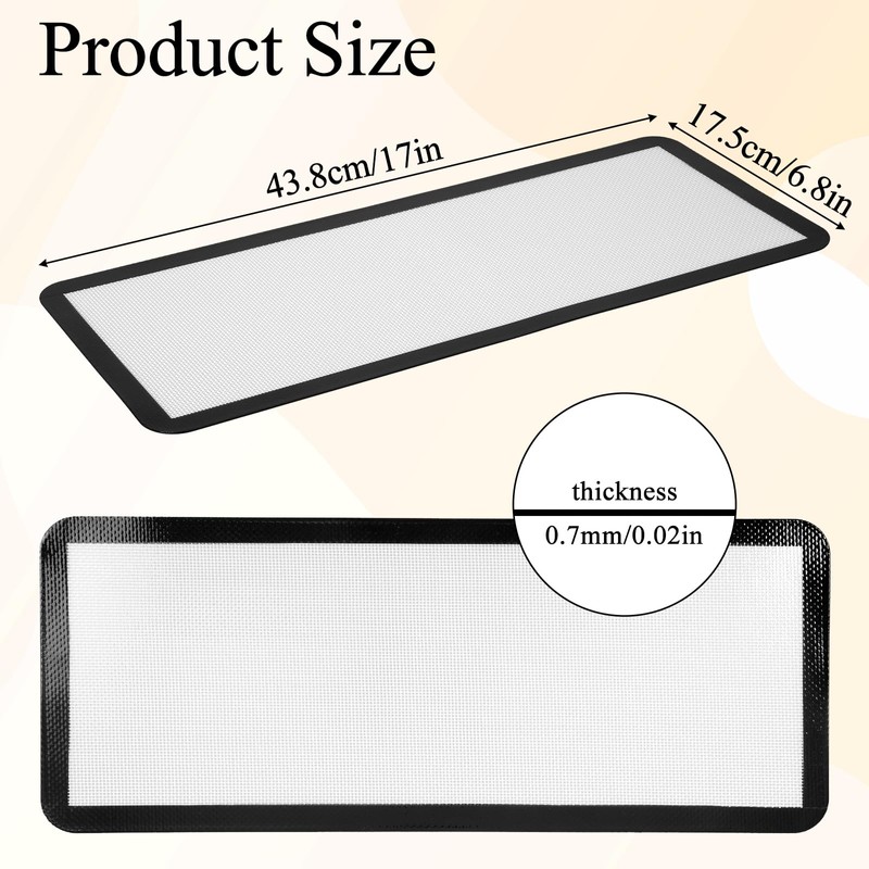 10 Pcs Medium Silicone Mats Compatible with Harvest Right Freeze