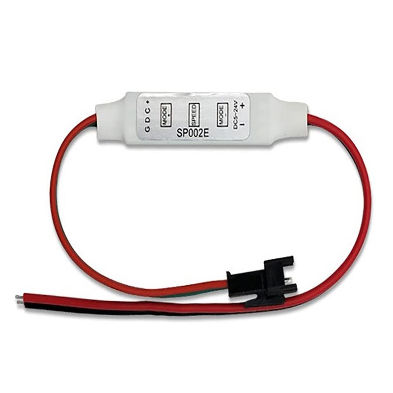 Vrabocry WS2811 WS2812B SK6812RGB Addressable LED Light Portable 3Key Mini