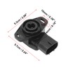 X AUTOHAUX Vehicle Throttle Sensor Replacement Replacement 13420-86G01 Black