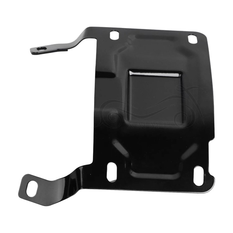Unbranded Black License Plate Relocation Mount Bracket For Harley Fat