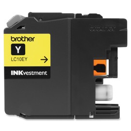 Brother Brother Printer LC10EY Super High Yield Yellow Ink Cartridge