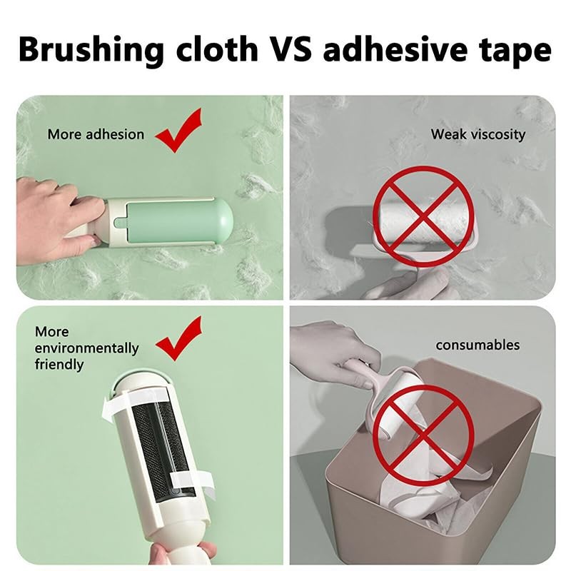 Pet Hair Remover Roller Self Cleaning Hair Remover Fur Removal