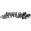 Triple Square Spline and Tamperproof Sockets 1/4" 3/8" and 1/2"