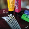 Liquitex Basics - Pennello per pittura, punta piatta, n. 8