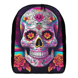 Allagash Trader "Day of the Dead" Celebration Minimalist Backpack | spacious  |  water-resistan