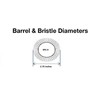 Phillips Brush Monster Vent 4 Professional Hair Brush (2.75” Diameter