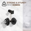SAYAYO Modern Black Coat Hooks for Wall, Robe Hooks Towel