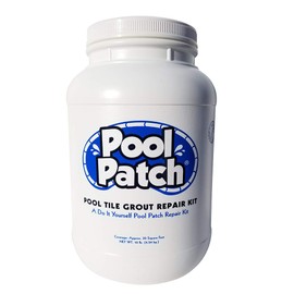 Pool Patch Gray Pool Tile Grout Repair Kit, 10-Pound, Gray