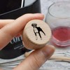 19mm 'Boxer Dog' Wooden Bottle Stopper/Cork (BS00010483)