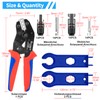 Solar Crimping Tool Set 2.5/4/6 mm² (AWG 13-10) PV Cable,