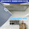 WZKO WB02X24872 Range Hood Grease Filter 11-7/8''x11-7/8'' 2pack For GE