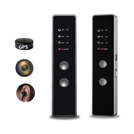 Bedbug Detector, Mini Camera Finder, IR Detector, RF Signal Detector, Anti Spy Anti-Recording Detectors, Strong Magnetic Detector for GPS Locator Tracker, Listening Device Detector, for Hotel, Home,