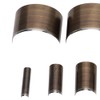Leather V Shape Punch DIY Tool Tail Cut Puncher Round