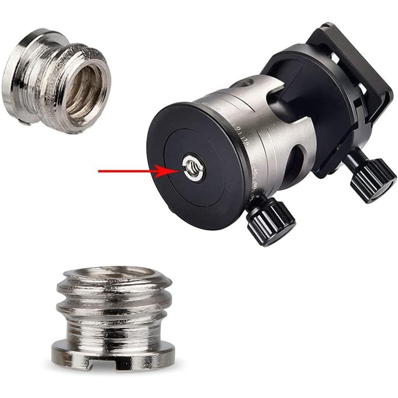 Convert Screw Adapter, 12 Pcs Camera Convert Screws, 1/4 Inch