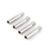 Unbranded 4Pcs Automotive Wheel Valve Caps Stem Extensions Extender 60