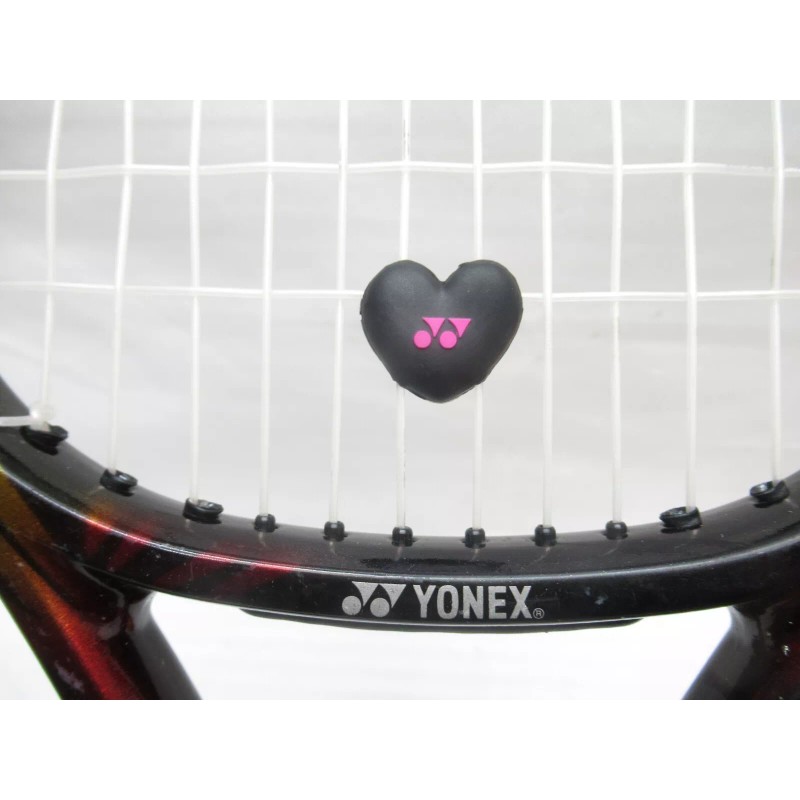 YONEX **NEW** YONEX "BLACK / PINK HEART" VIBRATION DAMPENERS FOR
