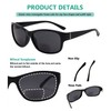 Eyekepper Bifocal Sunshine Readers Bi-Focal Sunglasses Men+2.5