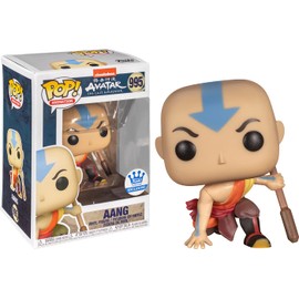 Funko POP! Animation #995 Avatar The Last Airbender - Aang (Crouching) - Funko Exclusive
