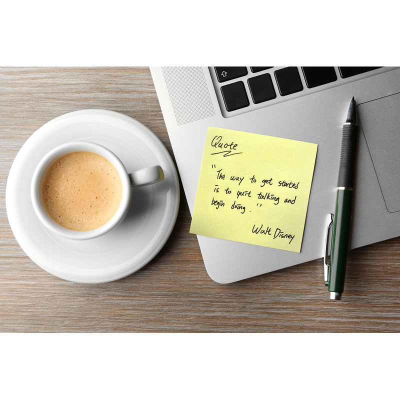 4 Pack Sticky Notes | Pastel or Bright Colours -