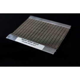 RAPTOR GUTTER GUARD – Contractor Grade Stainless Steel Micro-Mesh Gutter Guard Sample Pack. Standard (5.625 in. x 6 in.) & Super (7.187 in. x 6 in.) Samples (Screws Not Included)