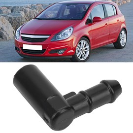 Windscreen Washer Hose Connector, Car Window Washer Hose Connection 90 Degree Bend Windshield Washer Hose Connector Fit for Vauxhall Vastra H Corsa D Zafira B