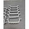KBC 44010 Pull Handle 1993 Vintage. Pewter 3" Screw Centers