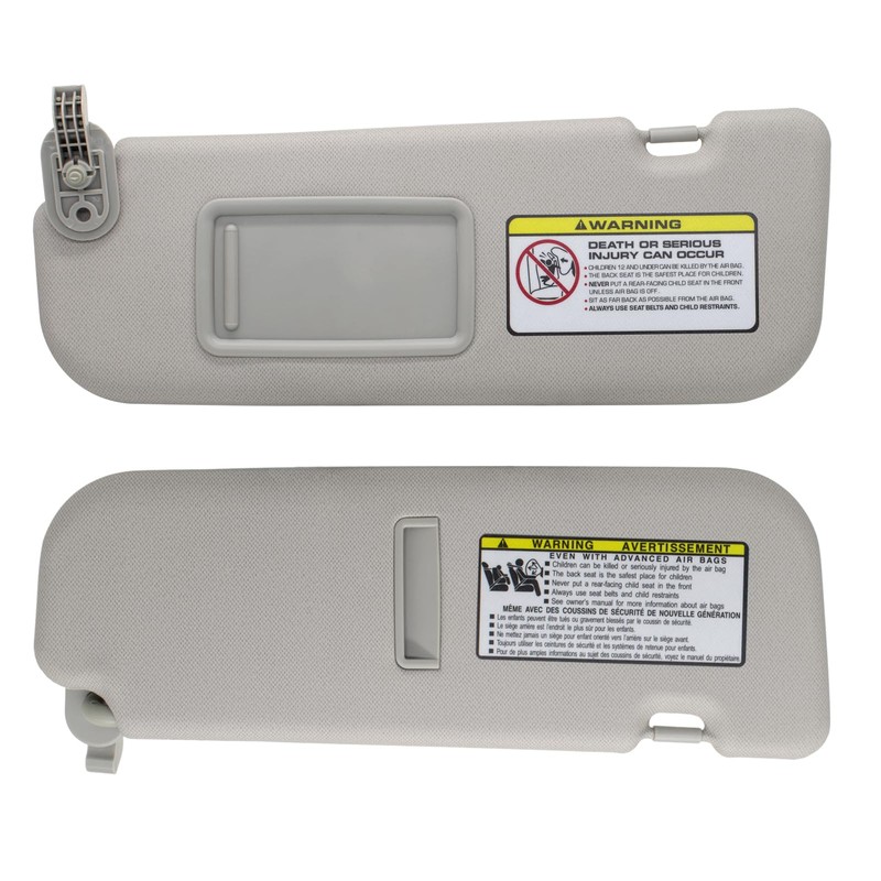 CRAZYPARTS Driver Left Side Sun Visor Compatible with Hyundai Elantra