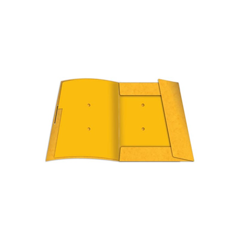 Elasticated Folder 25 cm Yellow