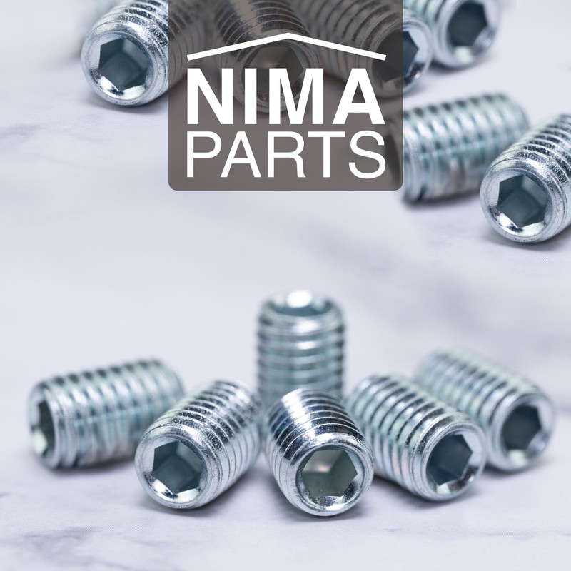 Premium Grub Screws – M6 x 6 – Pack of