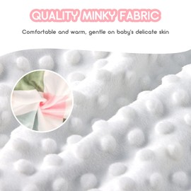 DILIMI Minky Seat Cover Compatible with Bumbo Seat, Removable Ultra Soft Comfortable Warm Seat Slipcover for Baby Girl and Boy, Colorful Checkered