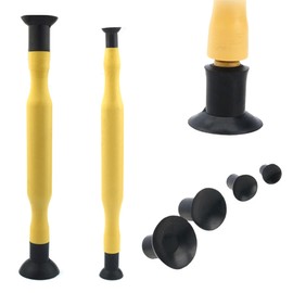 Valve Lapping Grinding Tool Kit with Spring Compressor - Durable Engine Valve Set with Suction Cups for Car, Motorcycle, Small Engine, Lawn Mower Maintenance