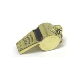 UNIFORM ACCESSORIES Police Whistle - Polished Brass