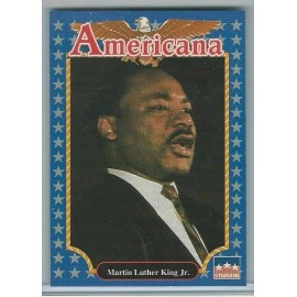 MARTIN LUTHER KING Jr. 'CIVIL RIGHTS LEADER' #200 -- 1992 Americana Vintage Card