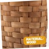 FUNOMOCYA Woven Wall Hanging Storage Baskets Natural Organizer for Kitchen