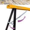 WORKESS Saw Horses 2 Pack Folding, Portable Saw Horses Heavy