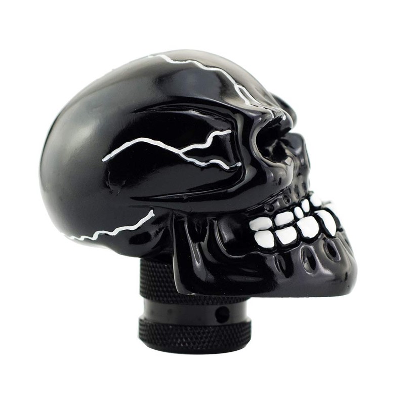 Mavota - Pomos de cambio automáticos manuales de calavera negra