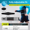 Umbilical Hernia Support Belt for Men & Women, Adjustable Abdominal