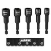 ARES 70029 - Metric Impact Magnetic Nut Driver Set -