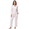 BambooBud Pajamas Set for Women Soft Long Sleeve Button Down