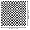PPhtony 20Pcs Wax Paper Sheets 12x12 inch Checkered Sandwich Deli