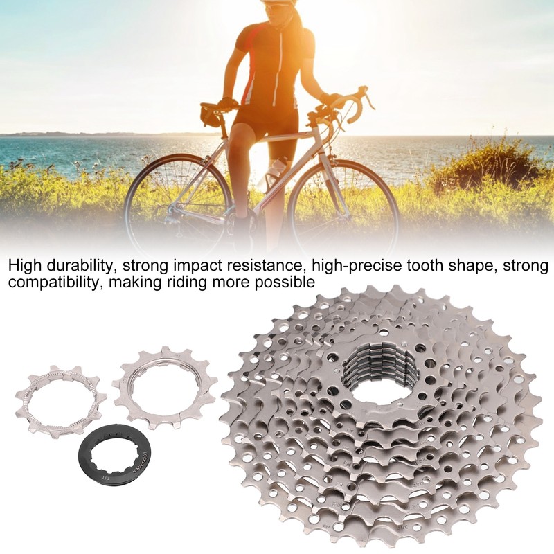 BOLANY Mountain Bike 9 Speed Freewheel Bicycle 11‑36T Cassette Flywheel