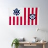 Fyon Maritime banner Ensign of the Coast Guard flag 3x5ft