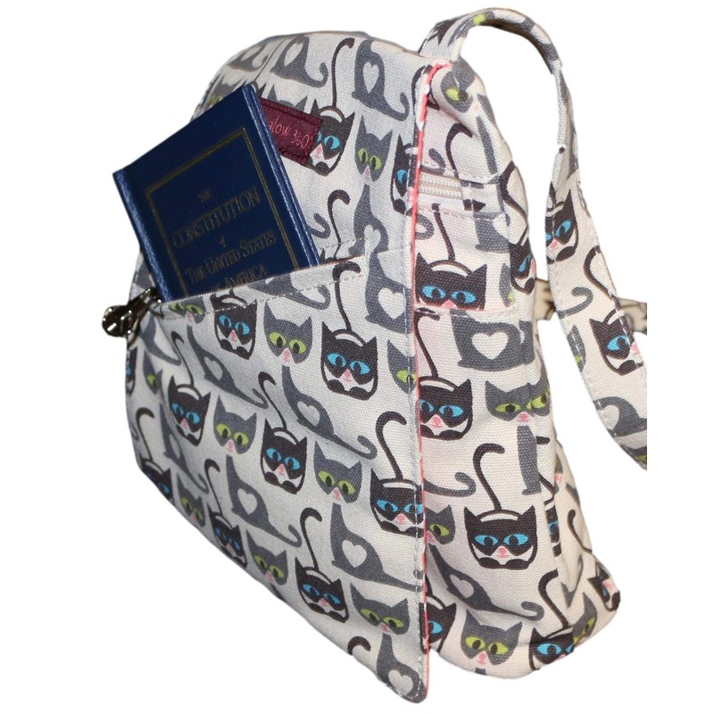 bungalow 360 Small Messenger Bag (CuteCat)
