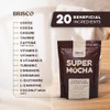 BRISCO Super Mocha: Smart Multivitamin Coffee with 14 Essential Vitamins