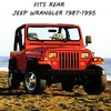 Par de bujes de barra de carril para Jeep Wrangler