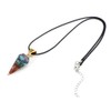 BIRLD Orgonite Natural Stone Necklace, Healing, Purification, Power Stone, Love