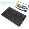 10in Wireless Bluetooth Keyboard Ultra Thin Stable Connection Quiet Waterproof