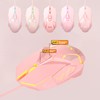 Typewriter Mechanical Gaming Keyboard and Mouse Combo, Retro Punk Round