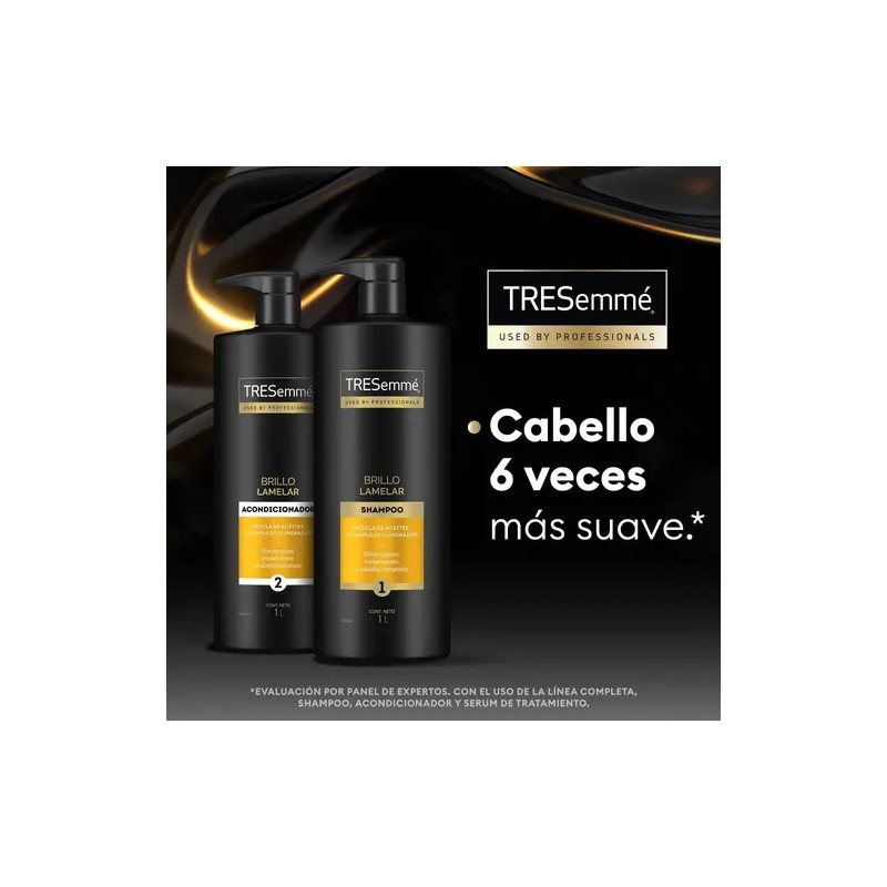 Pack Tresemme Brillo Lamelar Shampoo + Acondicionador 1 L